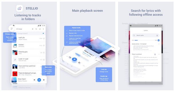 Musica dell'app Stellio