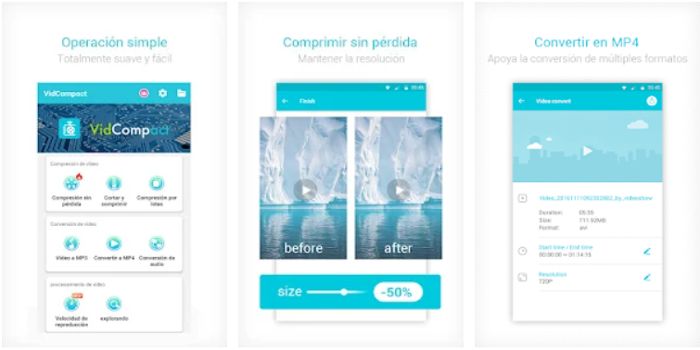 App per comprimere video su Android